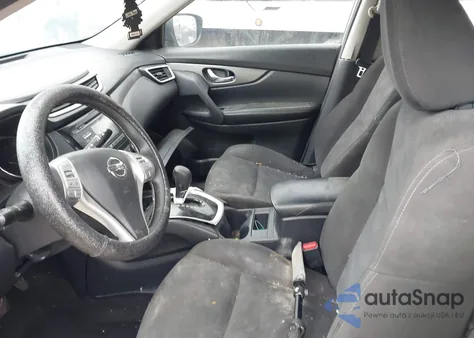 2015 Nissan Rogue S из США, поврежденный, VIN KNMAT2MV5FP546998